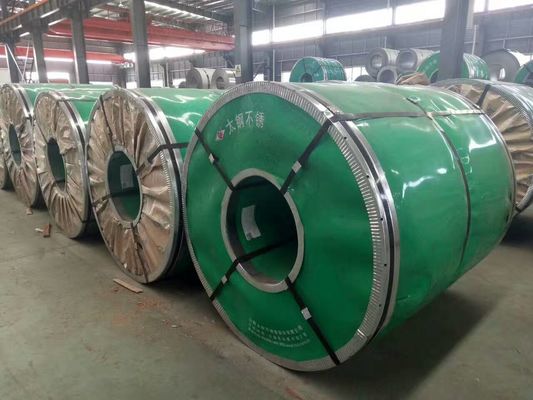 Stahlspirale aus Edelstahl der industriellen Grade 304 mit einer Temperatur von 1/2H 3/4H H für korrosionsbeständige Automobilteile und eine maßgeschneiderte Härte