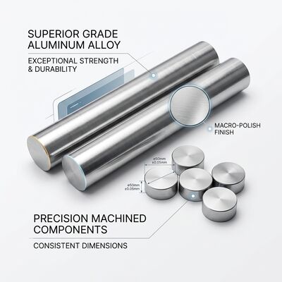 7020-T6 Schweißbare runde Aluminiumstange für die Herstellung von Militärfahrzeugen und Panzerplatten