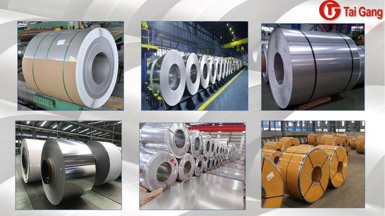 Industriequalität 304 Edelstahlspule mit 1/2H 3/4H H-Härte für korrosionsbeständige Präzisionsfertigung
