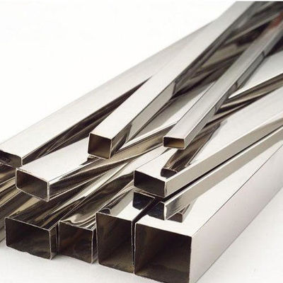 BA 2B Polished Pickling Stainless Steel Square Tube with End Protector Plastic Pipe Cap