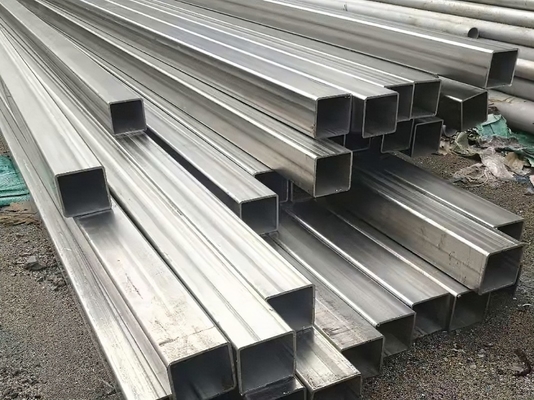 ASTM A312 Zertifizierter Edelstahl-Quadratrohr 1mm-150mm Wandstärke
