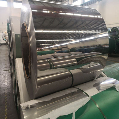 AISI 301 Edelstahlspule mit 1/2H / 3/4H / H Temperatur und individueller Dicke und Breite