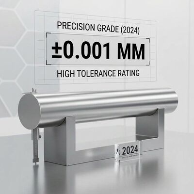 2618-T61 Runde Aluminiumbar, schleichbeständige Hochtemperatur-Al-Cu-Ni-Legierung für Kolben von Dieselmotoren
