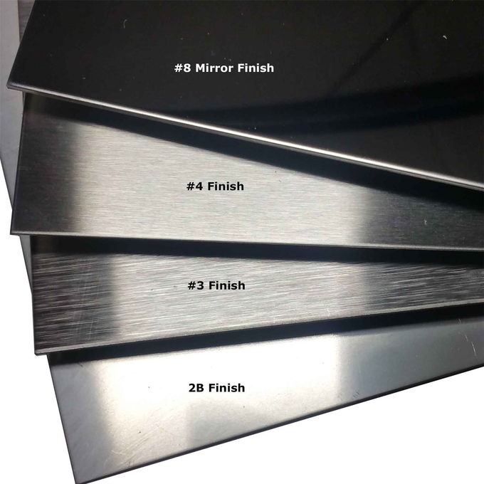Edelstahl-flaches Blatt 40mm SS316L AISI 1100mm 4